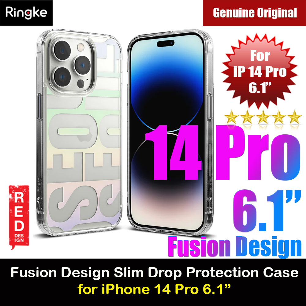 Ringke Fusion Design Female Modern Women Girl Trendy Design Slim Drop Protection Case for iPhone 14 Pro 6.1 (Seoul)