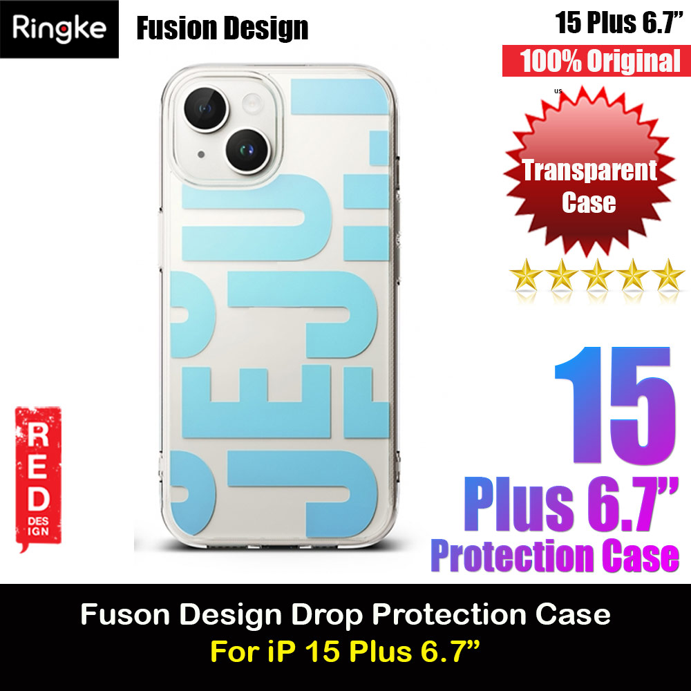 Ringke Fusion Design Female Modern Women Girl Trendy Design Slim Drop Protection Case for iPhone 15 Plus 6.7 (Jeju)