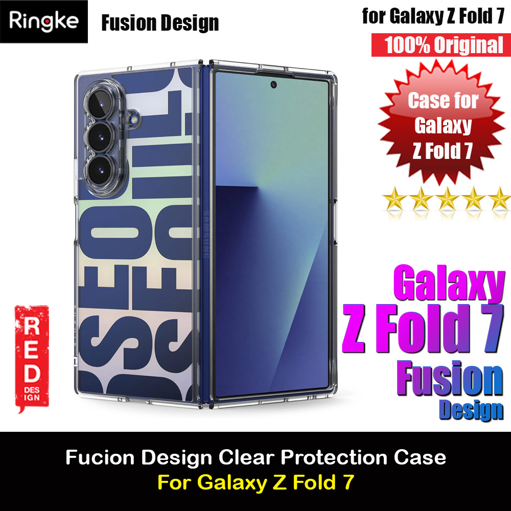 Ringke Fusion Design Protection Case with Strap Hole for Samsung Galaxy Z Fold 7 (Seoul)