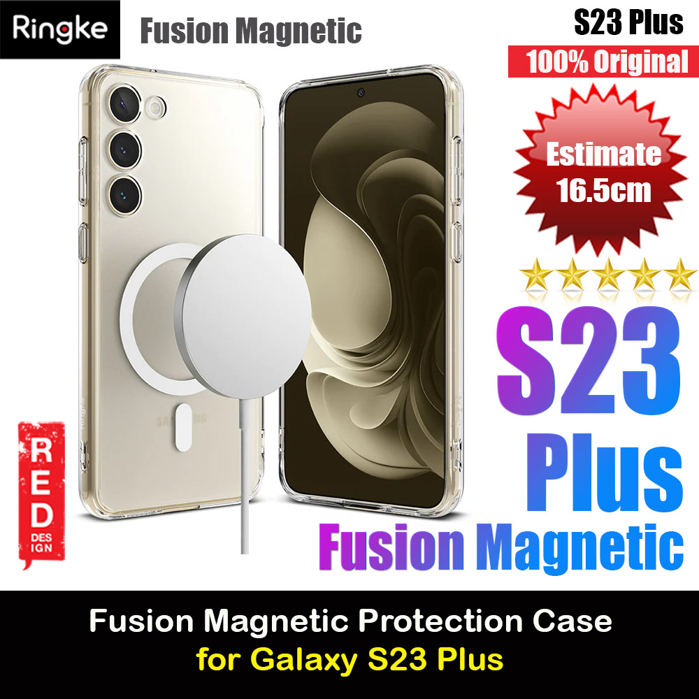 Ringke Fusion Magnetic Transparent Protection Case for Samsung Galaxy S23 Plus (Matte)