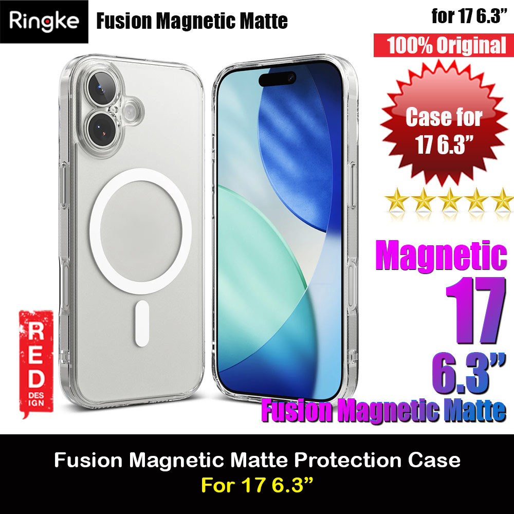 Ringke Fusion Magnetic Slim Drop Protection Case Magsafe Compatible for  iPhone 17 6.3 (Matte)