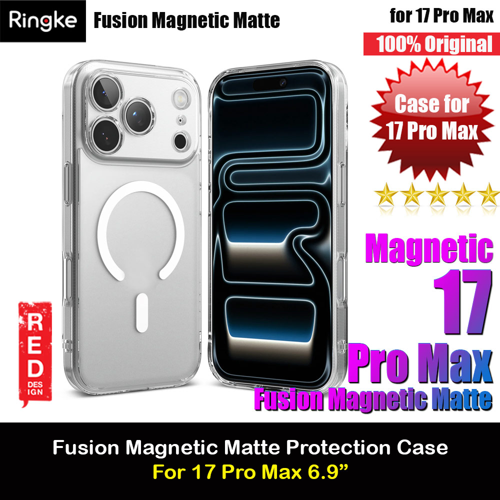 Ringke Fusion Magnetic Slim Drop Protection Case Magsafe Compatible for  iPhone 17 Pro Max 6.9 (Matte)