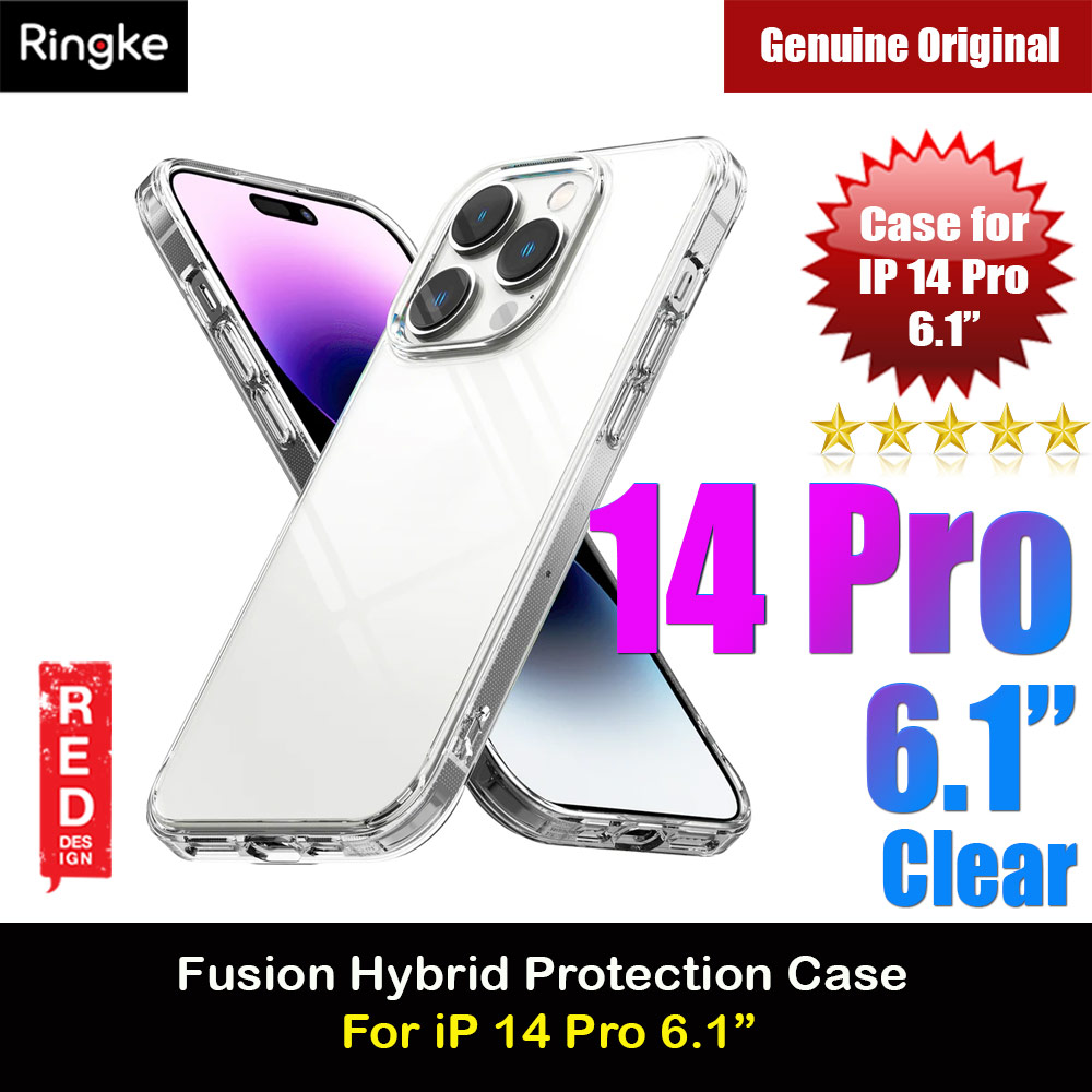 Ringke Fusion Protection Case for Apple iPhone 14 Pro 6.1 (Clear)