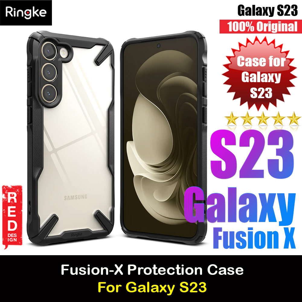 Ringke Fusion X Drop Protection Case for Samsung Galaxy S23 (Black)