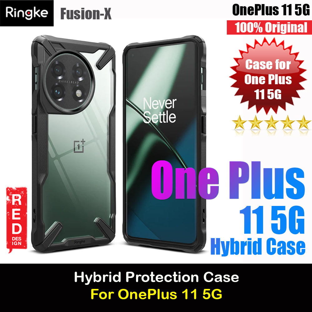 Ringke Fusion-X Drop Protection Case for One Plus 11 5G (Black)