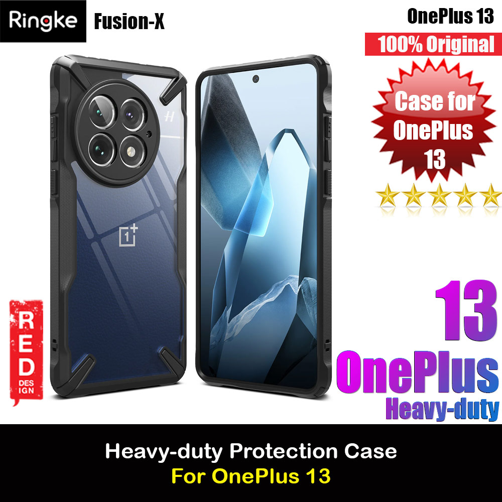 Ringke Fusion X Drop Protection Case for OnePlus 13 (Black)