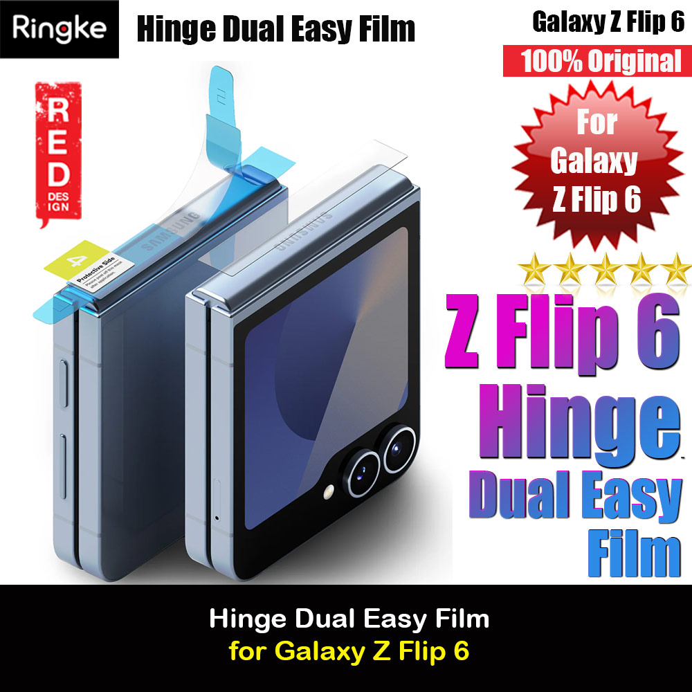 Ringke Hinge Dual Easy Film  for Samsung Galaxy Z Flip 6 (2pcs Pack)