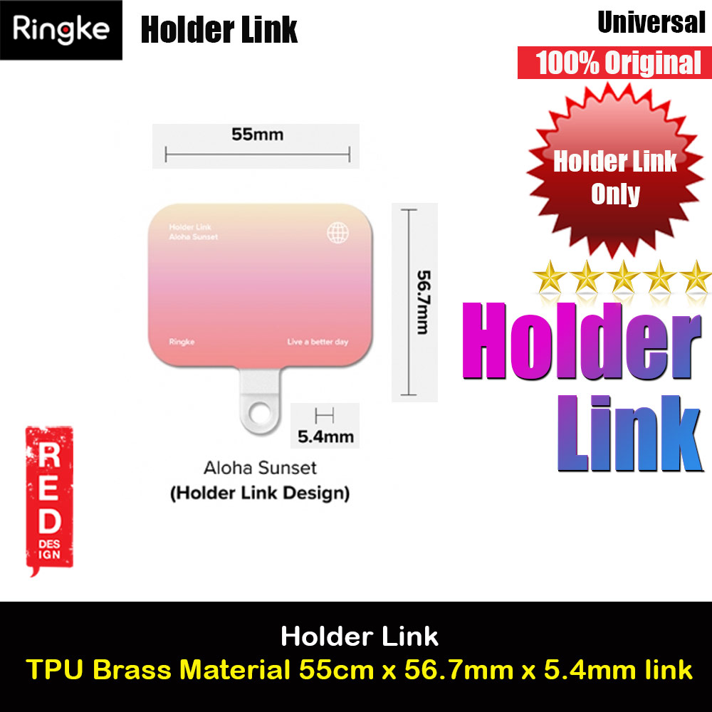 Ringke Holder Link TPU Card (ALOHA SUNSET)