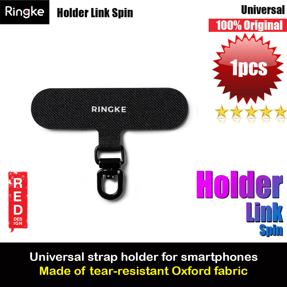 Ringke Holder Link Spin T Shape for Strap (Calm Black)