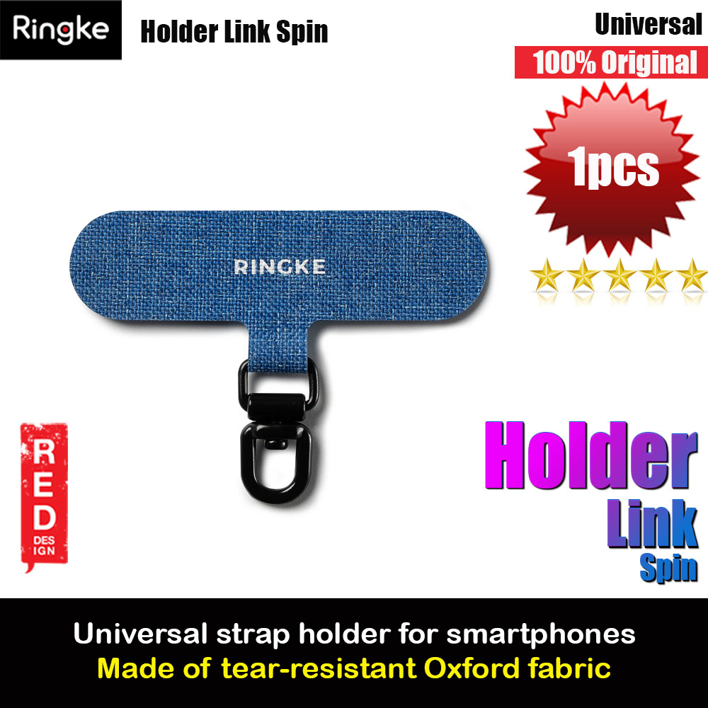 Ringke Holder Link Spin T Shape for Strap (Denim Blue)
