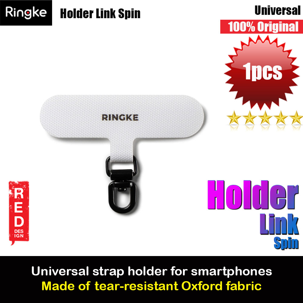 Ringke Holder Link Spin T Shape for Strap (Cotton White)