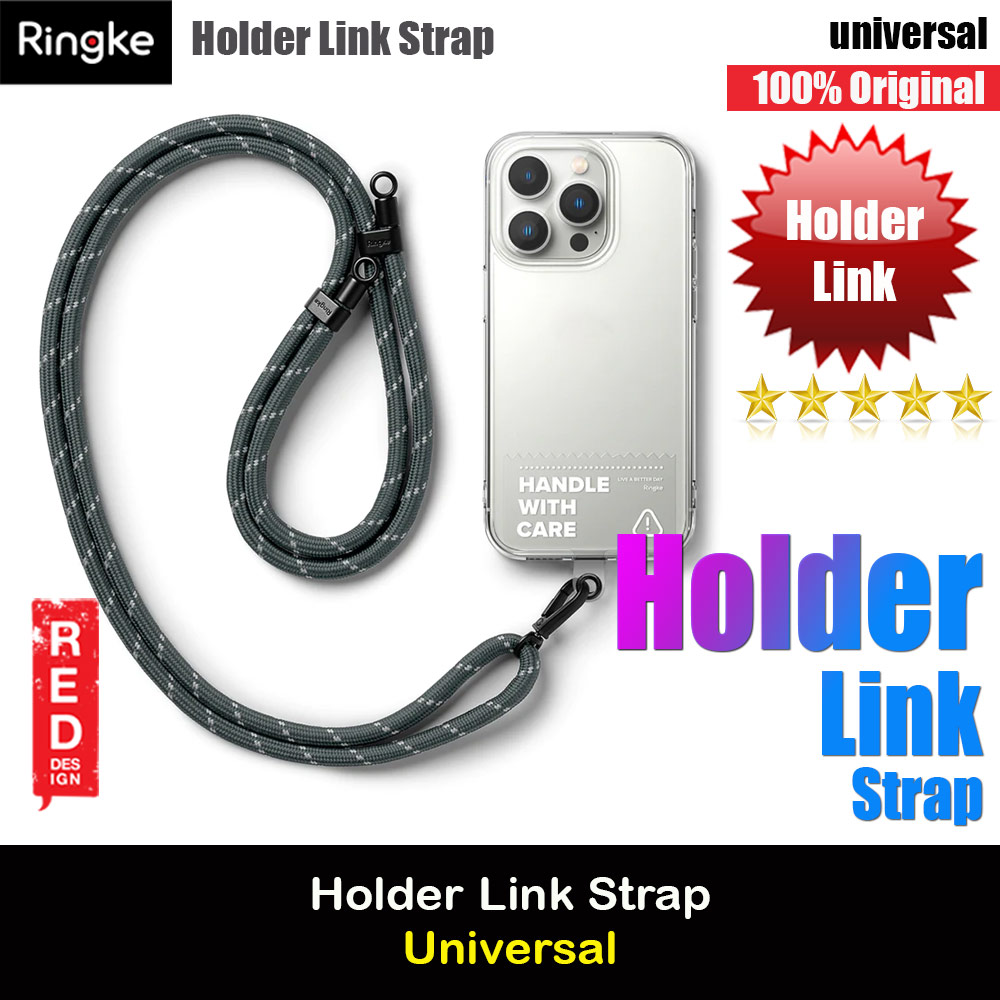 Ringke Shoulder Strap Holder Link for Phone case (CHARCOAL GRAY)