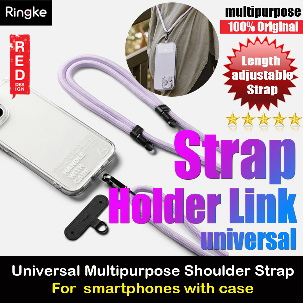 Ringke Shoulder Strap Holder Link for Phone case (Purple)