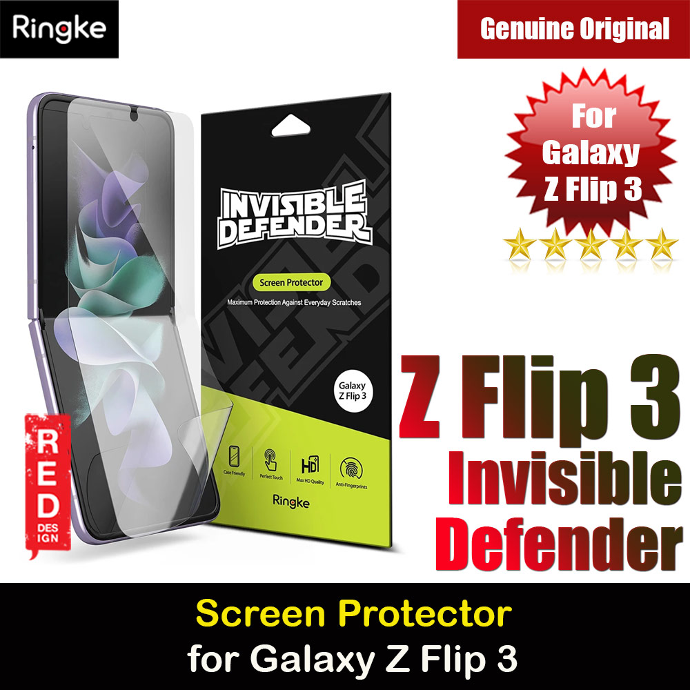 Ringke Invisible Screen Protector for Samsung Galaxy Z Flip 3 (Clear)
