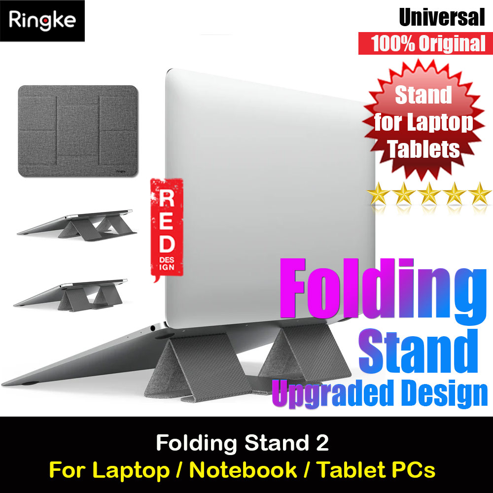 Ringke High Quality Non Adhesive Invisible Laptop Stand for Laptop Macbook Air 13 M1 Macbook Pro 13 M1 Tablet PCs (Grey)