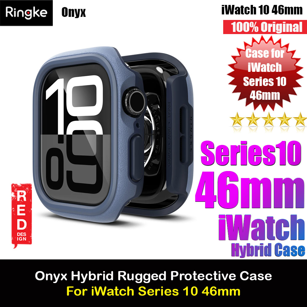 Ringke Onyx Rugged TPU Protection Case for Apple Watch Series 10 46mm (Navy)