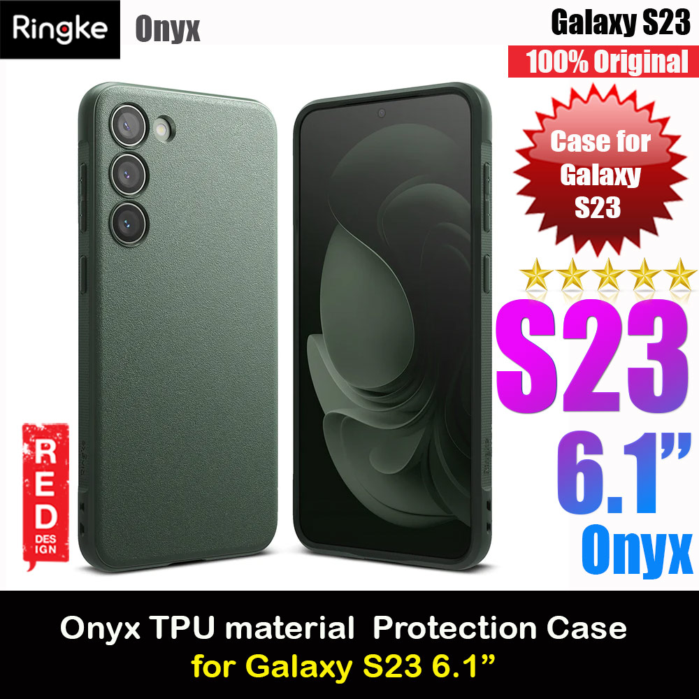 Ringke Onyx Drop Protection Case for Samsung Galaxy S23 (Dark Green)