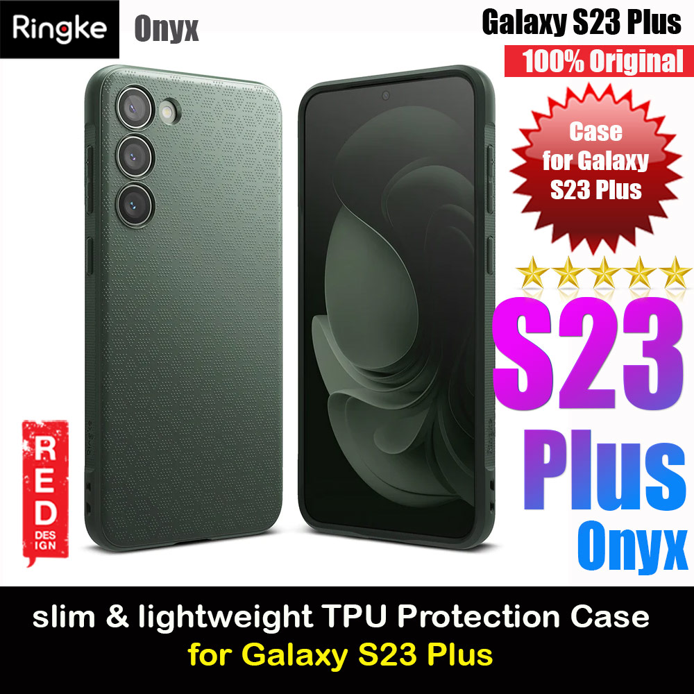 Ringke Onyx Drop Protection Case for Samsung Galaxy S23 Plus (Dark Green)