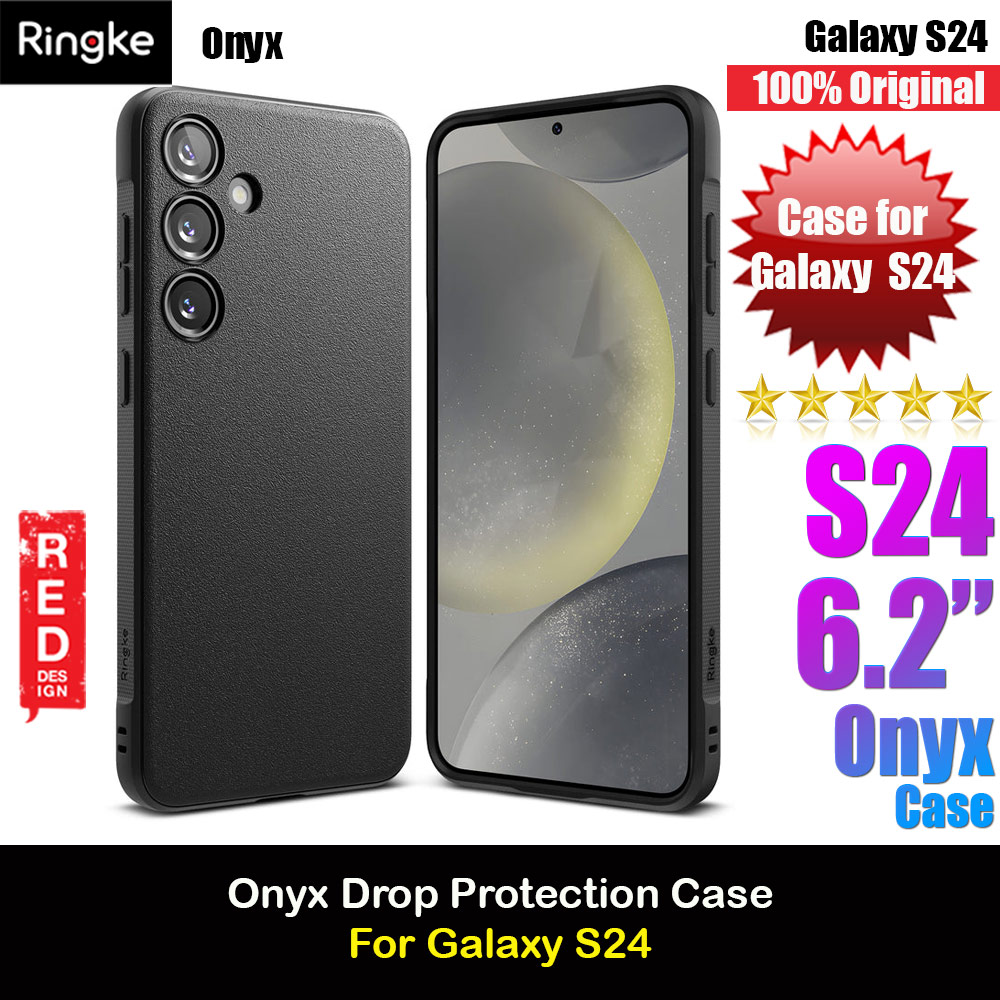 Ringke Onxy Drop Protection Case for Samsung Galaxy S24 (Black)