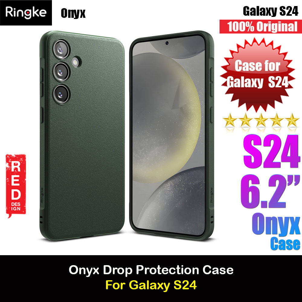 Ringke Onxy Drop Protection Case for Samsung Galaxy S24 (Green)