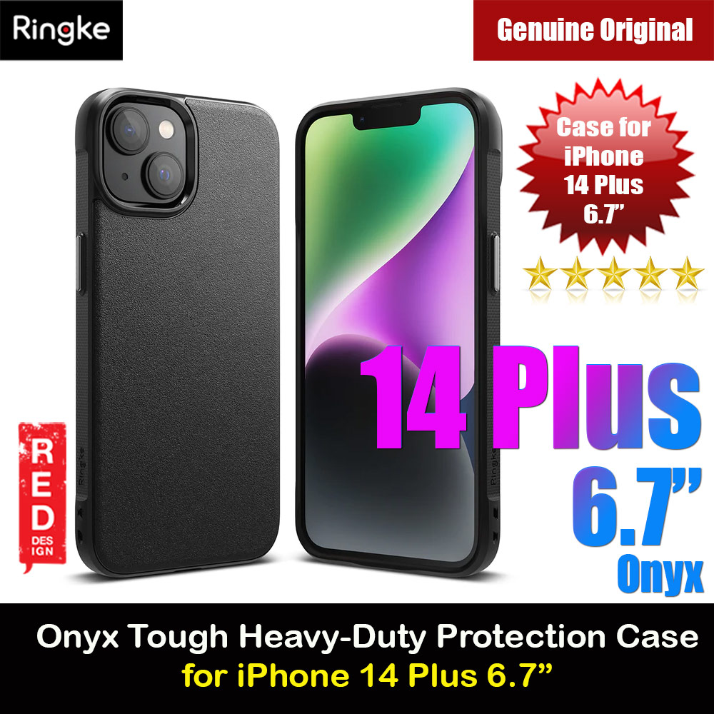 Ringke Onyx Tough Heavy Duty Protection Case for Apple iPhone 14 Plus 6.7 (Black)
