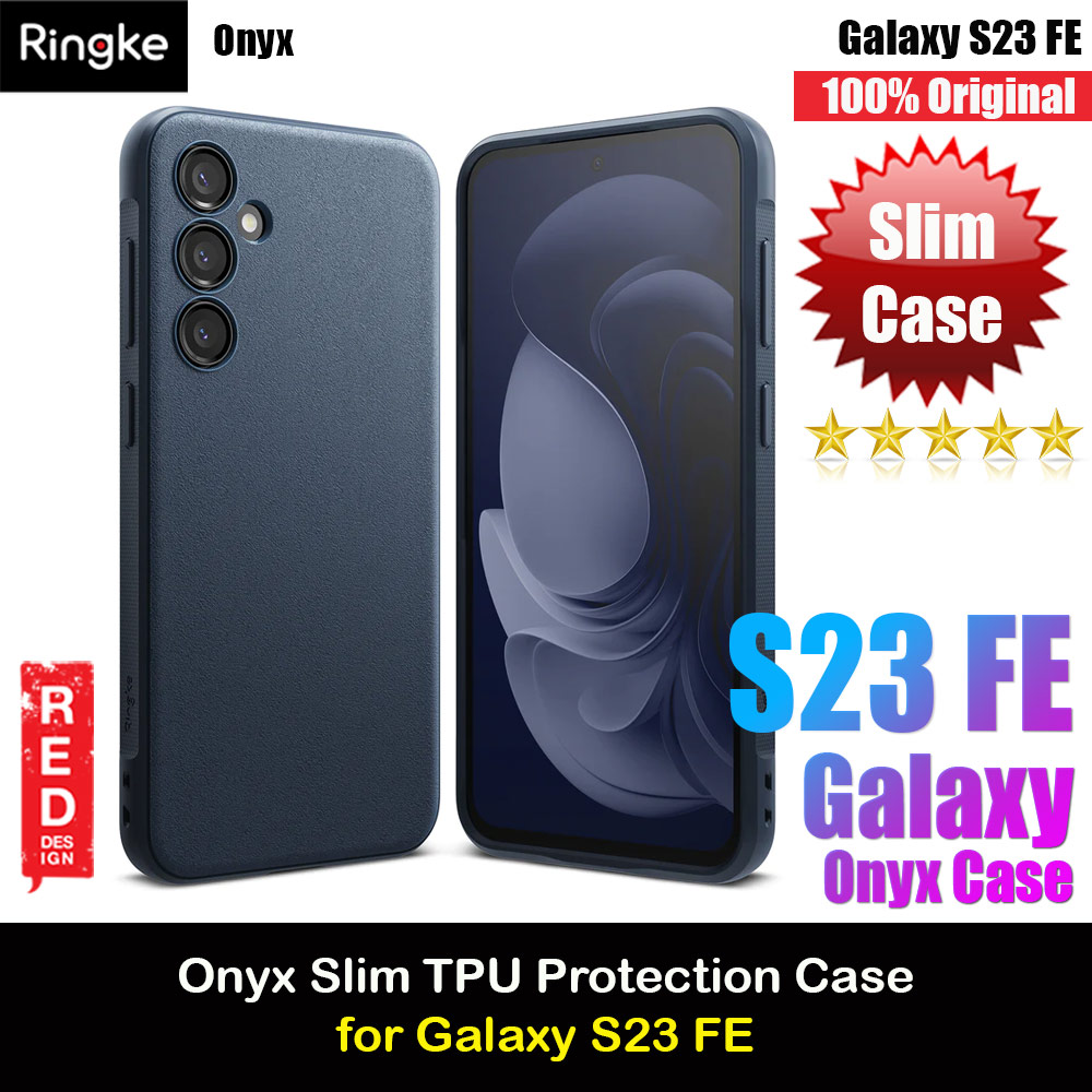 Ringke Onyx Slim Lightweight Drop Protection Case Casing for Galaxy S23 FE (Navy)