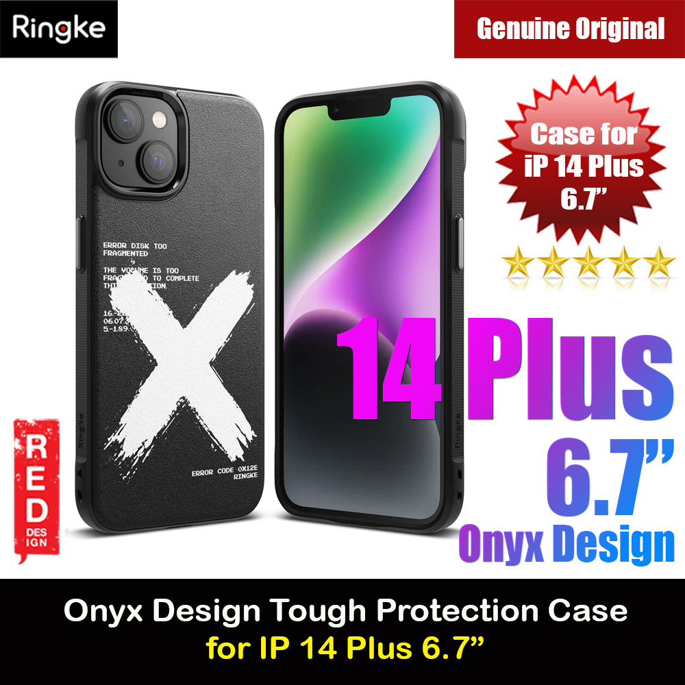 Ringke Onyx Design Tough Heavy Duty Protection Case for Apple iPhone 14 Plus 6.7 (X)