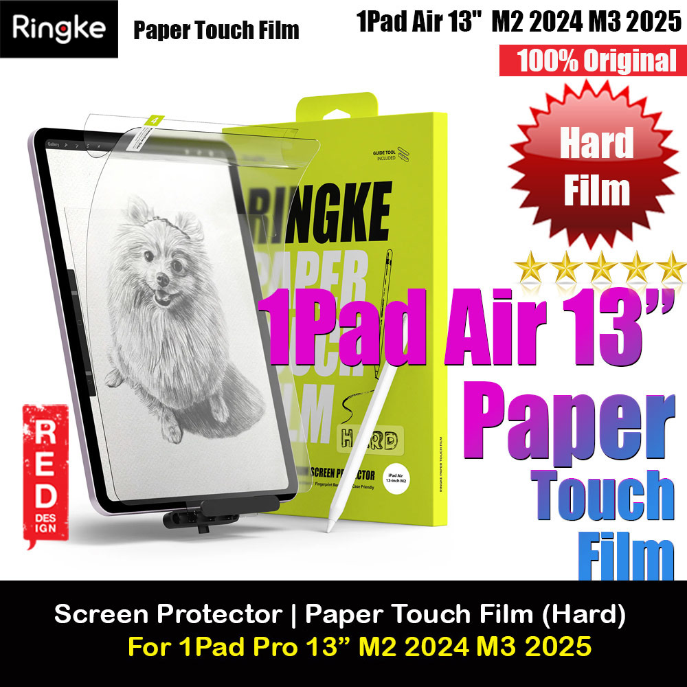 Ringke Hard Film Screen Protector  for iPad Air 13 M2 2024 M3 2025 (2pcs)