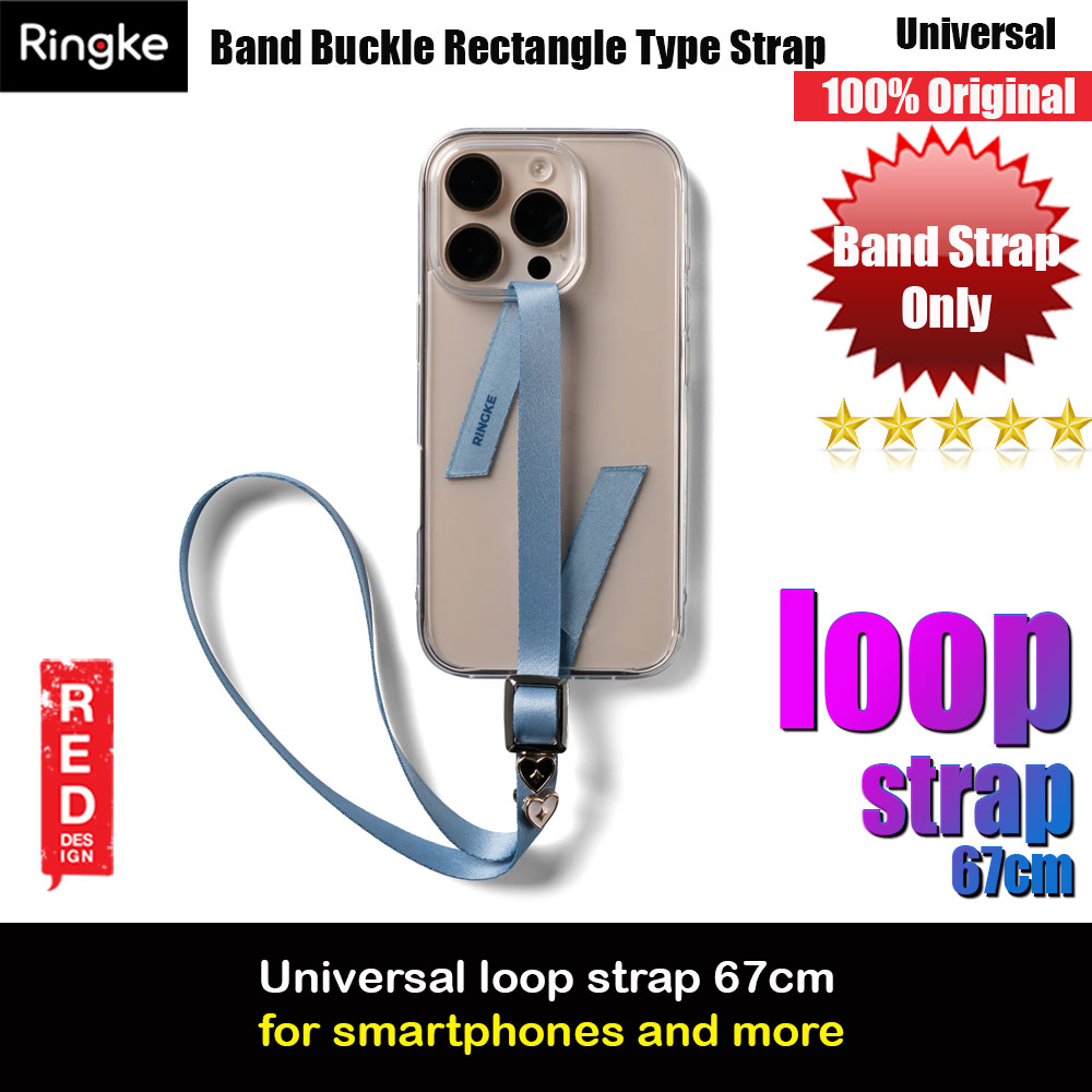 Ringke Loop Strap Buckle Rectangle Type for Smartphone (Urban Blue)