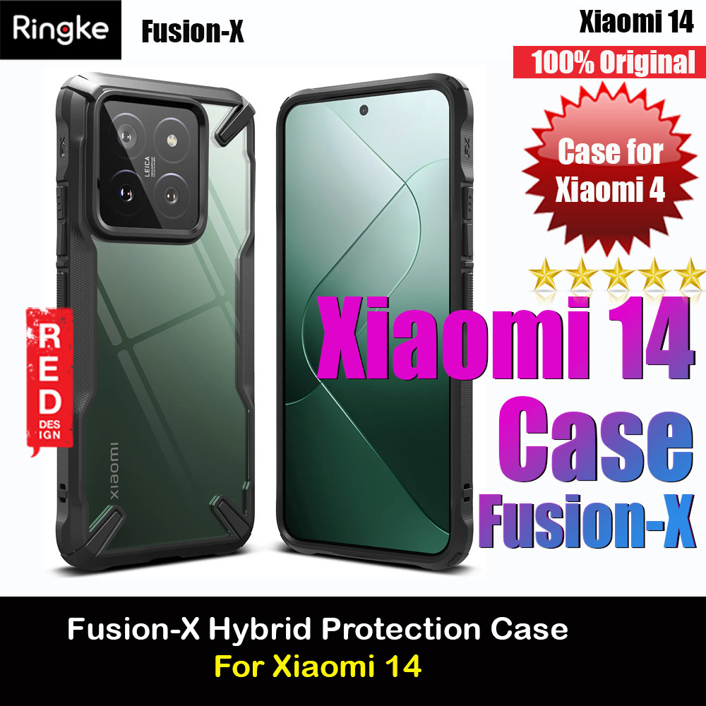 Ringke Fusion X Drop Protection Case for Xiaomi 14 (Black)