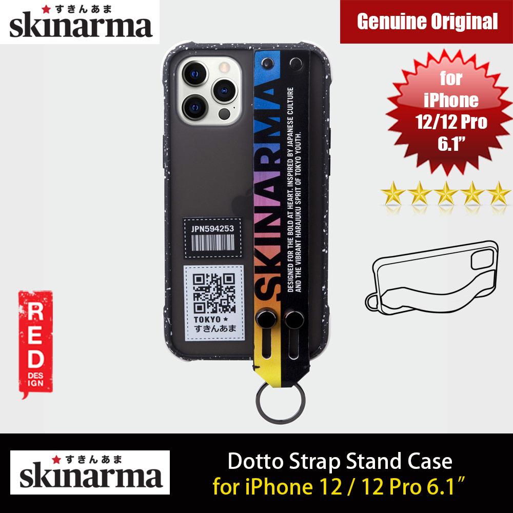 Skinarma Drop Protection Case with Strap for iPhone 12 Pro 6.1 (Dotto)