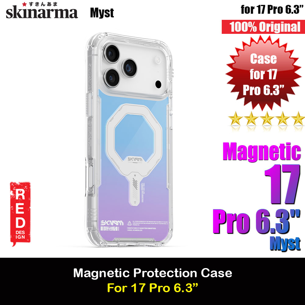 Skinarma Myst Magcharge Drop Protection Case for iPhone 17 Pro 6.3 (Hologram)