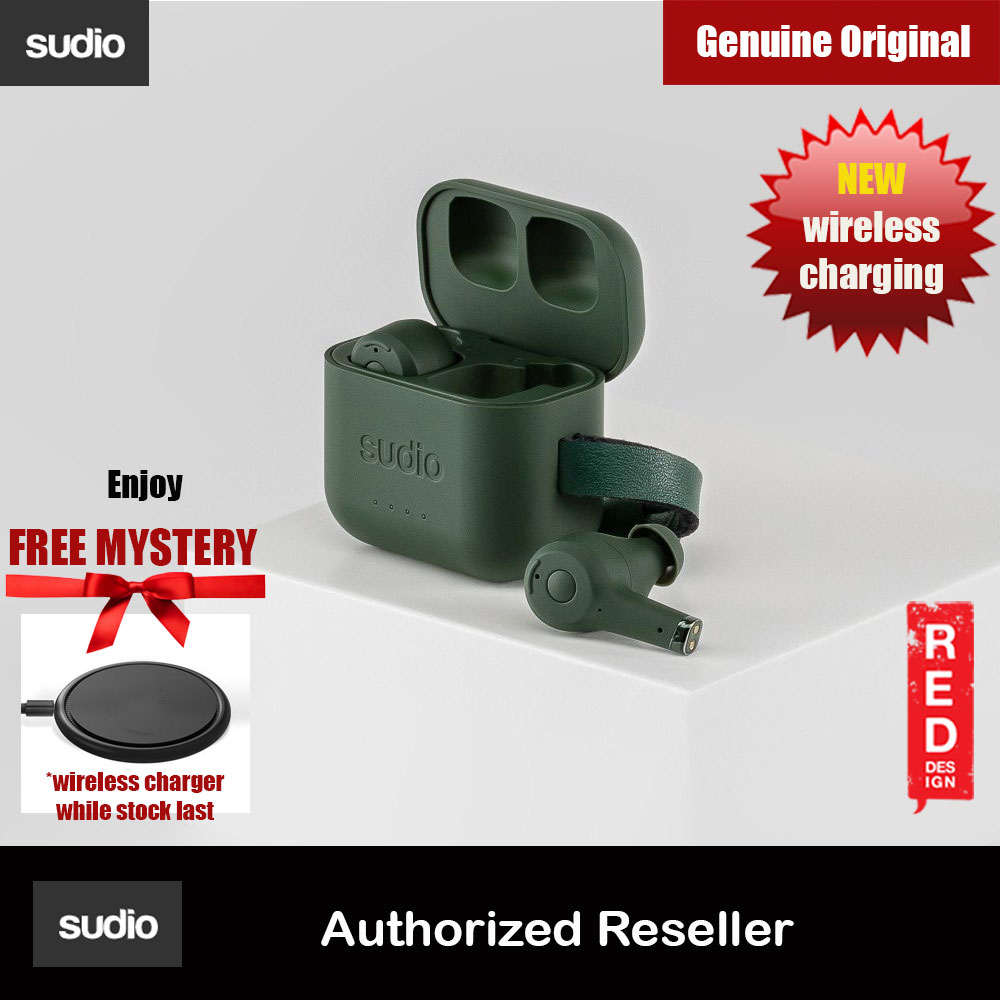 Sudio ETT Wireless Charge TWS True Wireless Bluetooth Earbuds (Green)