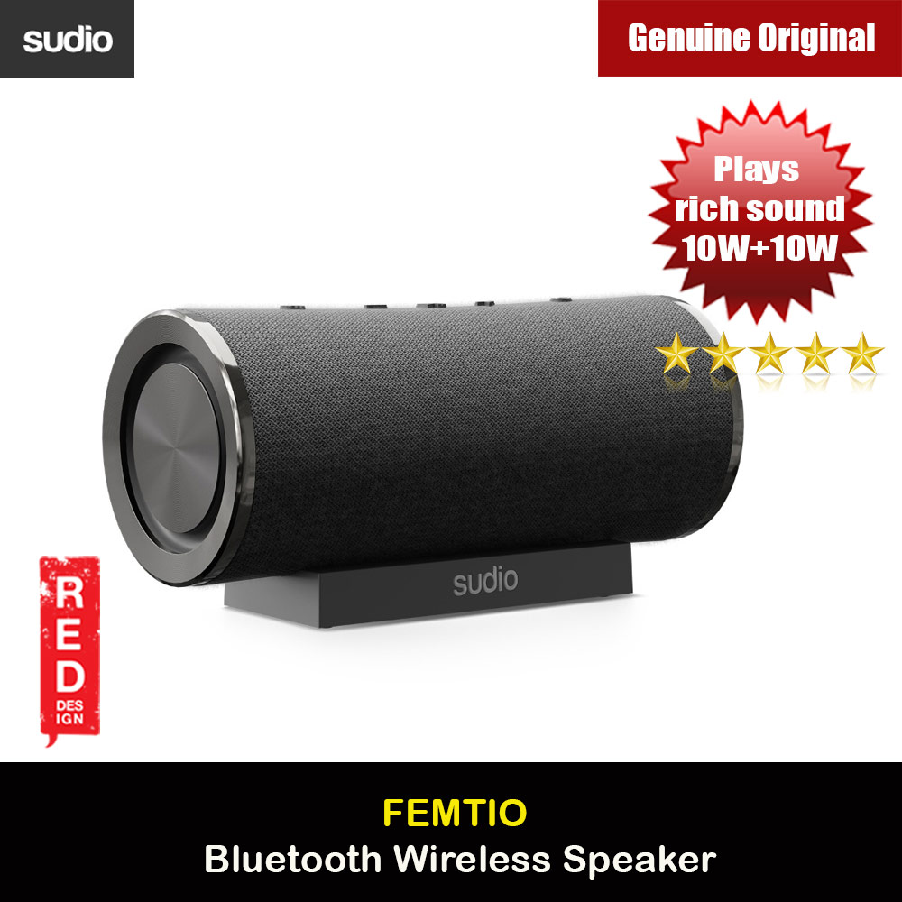 Sudio FEMTIO Wireless Bluetooth Speaker (Black)