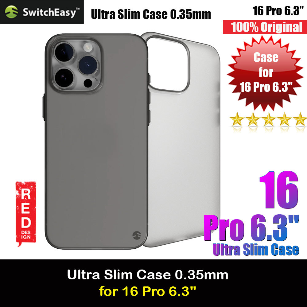 Switcheasy 0.35mm Ultra Slim Thin Case for  iPhone 16 Pro  6.3 (Titanium)