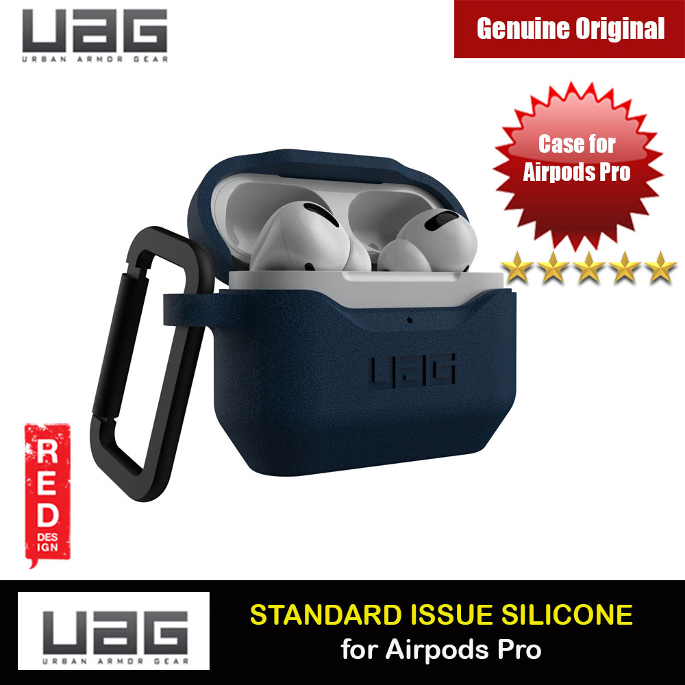 UAG Standard Issue Silicone Case with Detachable Carabiner for Airpods Pro (Mallard)