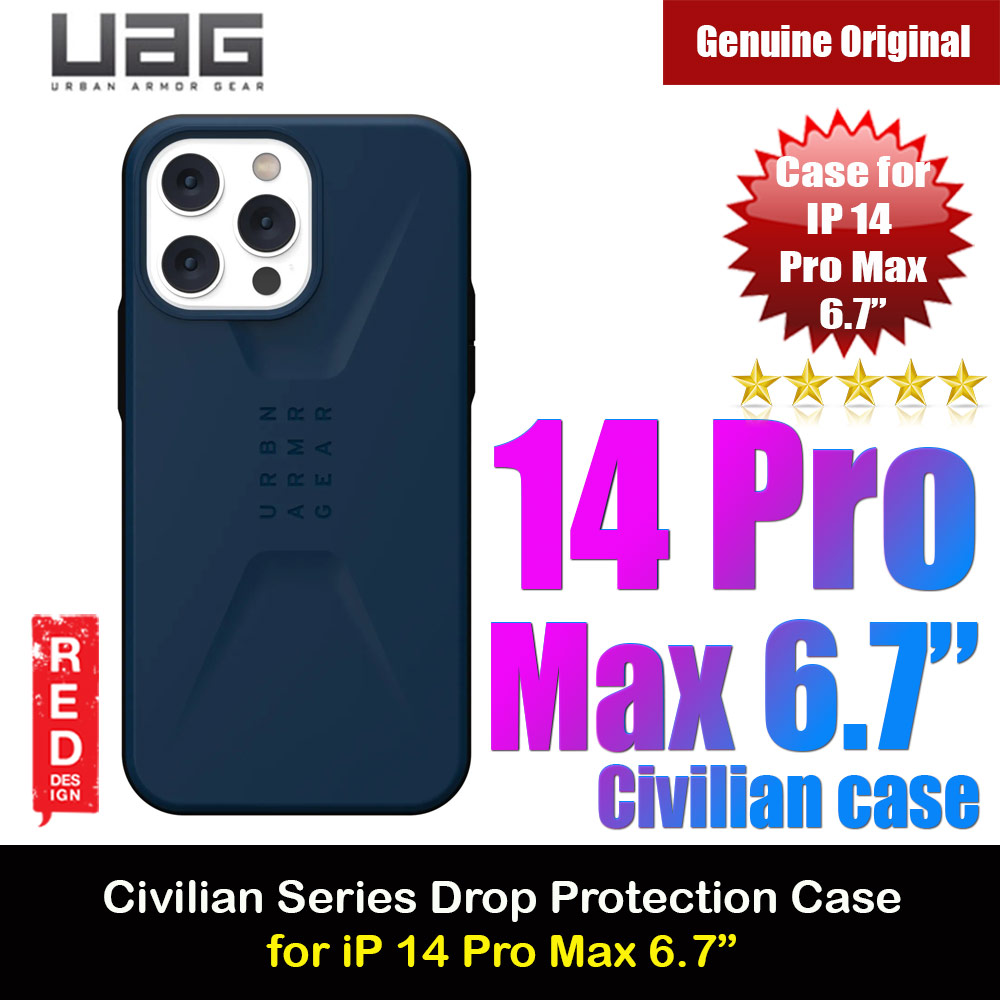 UAG Civilian Drop Proof Protection Case for iPhone 14 Pro Max 6.7 (Mallard)