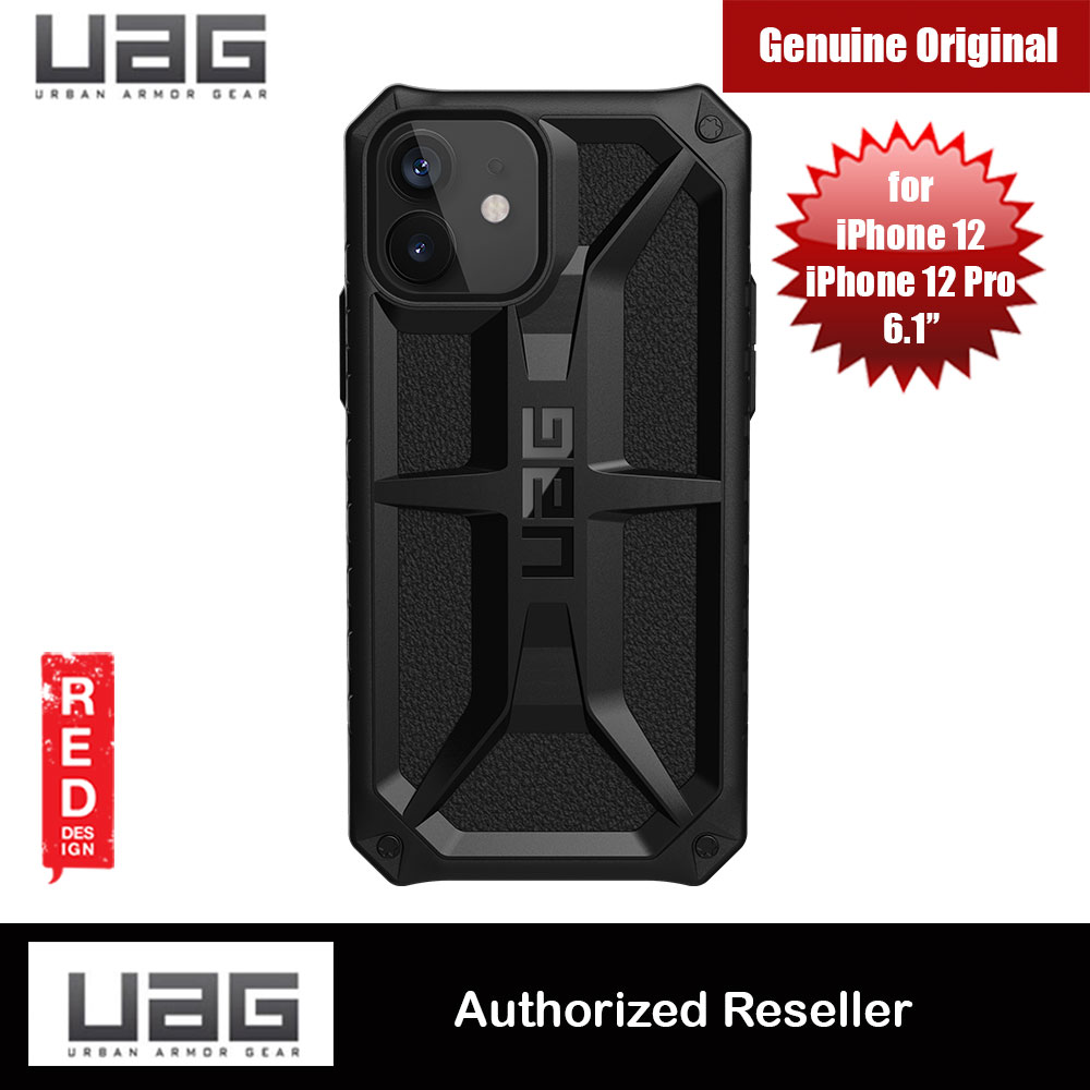 UAG Urban Armor Gear Protection Case Monarch Series for iPhone 12 iPhone 12 Pro 6.1 (Black)
