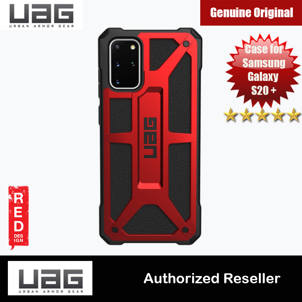 UAG Monarch Series Drop Protection Case for Samsung Galaxy S20 Plus 6.7 inches (Crimson Red)
