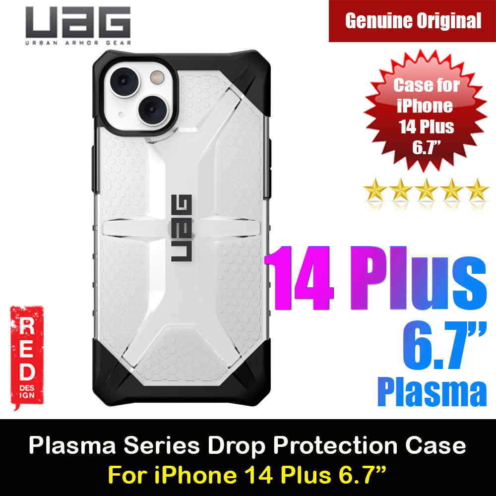 UAG Plasma Series Drop Protection Case for iPhone 14 Plus 6.7 Case (Ice)
