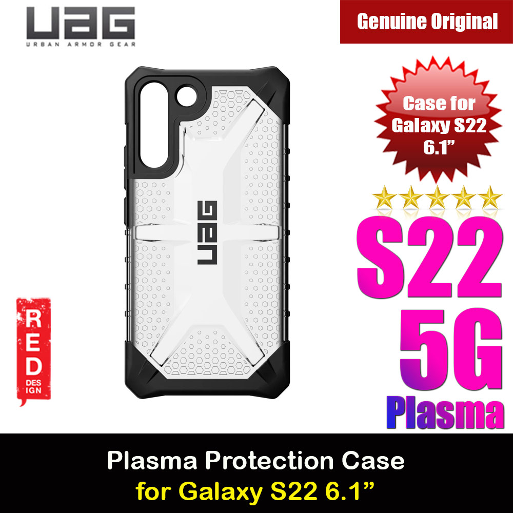 UAG Plasma Series Drop Protection Case for Galaxy S22 5G 6.1 (Ice)