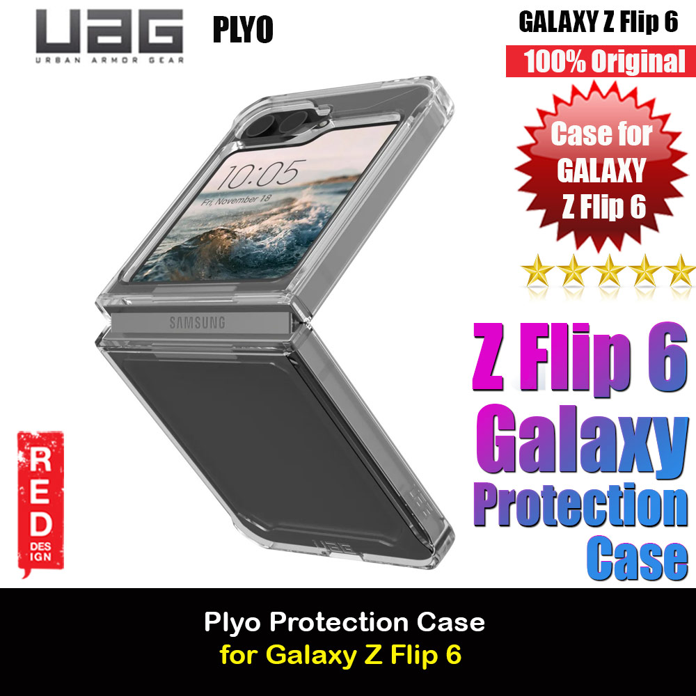 UAG Plyo Series Drop Protection Case for Samsung Galaxy Z Flip 6 (Ice)