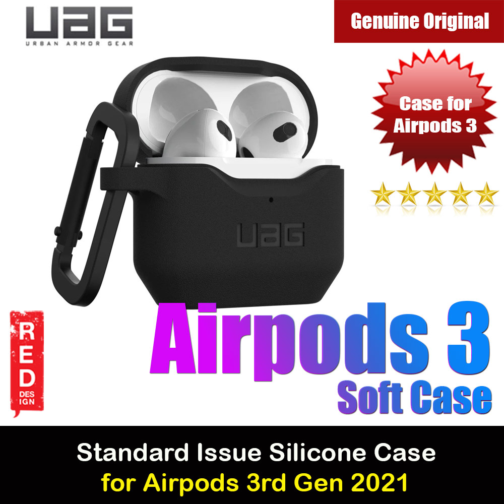 UAG Standard Issue Silicone_001 Case for Apple Airpods 3rd Gen 2021 (Black)