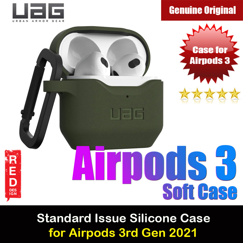 UAG Standard Issue Silicone_001 Case for Apple Airpods 3rd Gen 2021 (Olive New)
