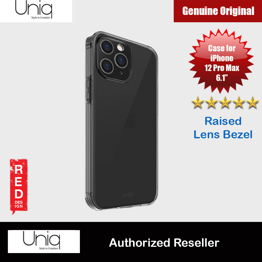 Uniq Air Fender Slim Ultra Light Flex Soft Drop Protection Case for iPhone 12 Pro Max 6.7 (Smoke Grey)