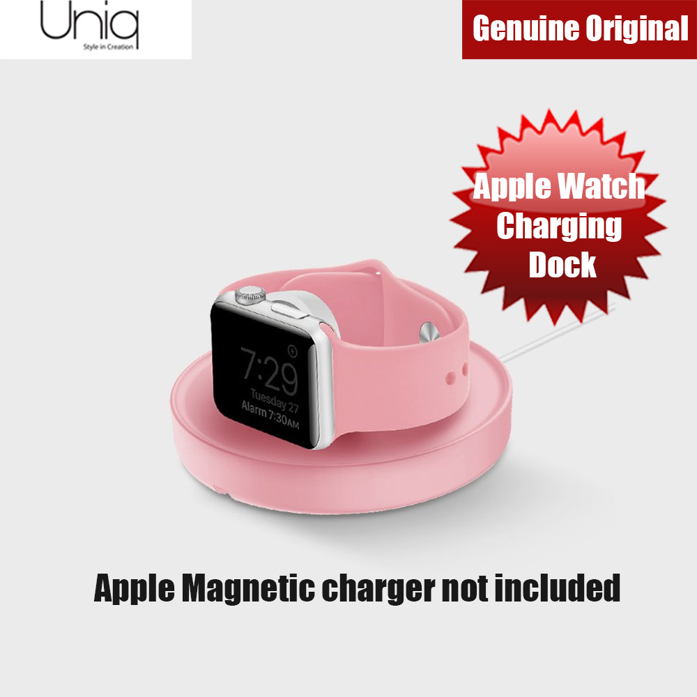 Uniq Dome Apple Watch Charging Dock (Pink)
