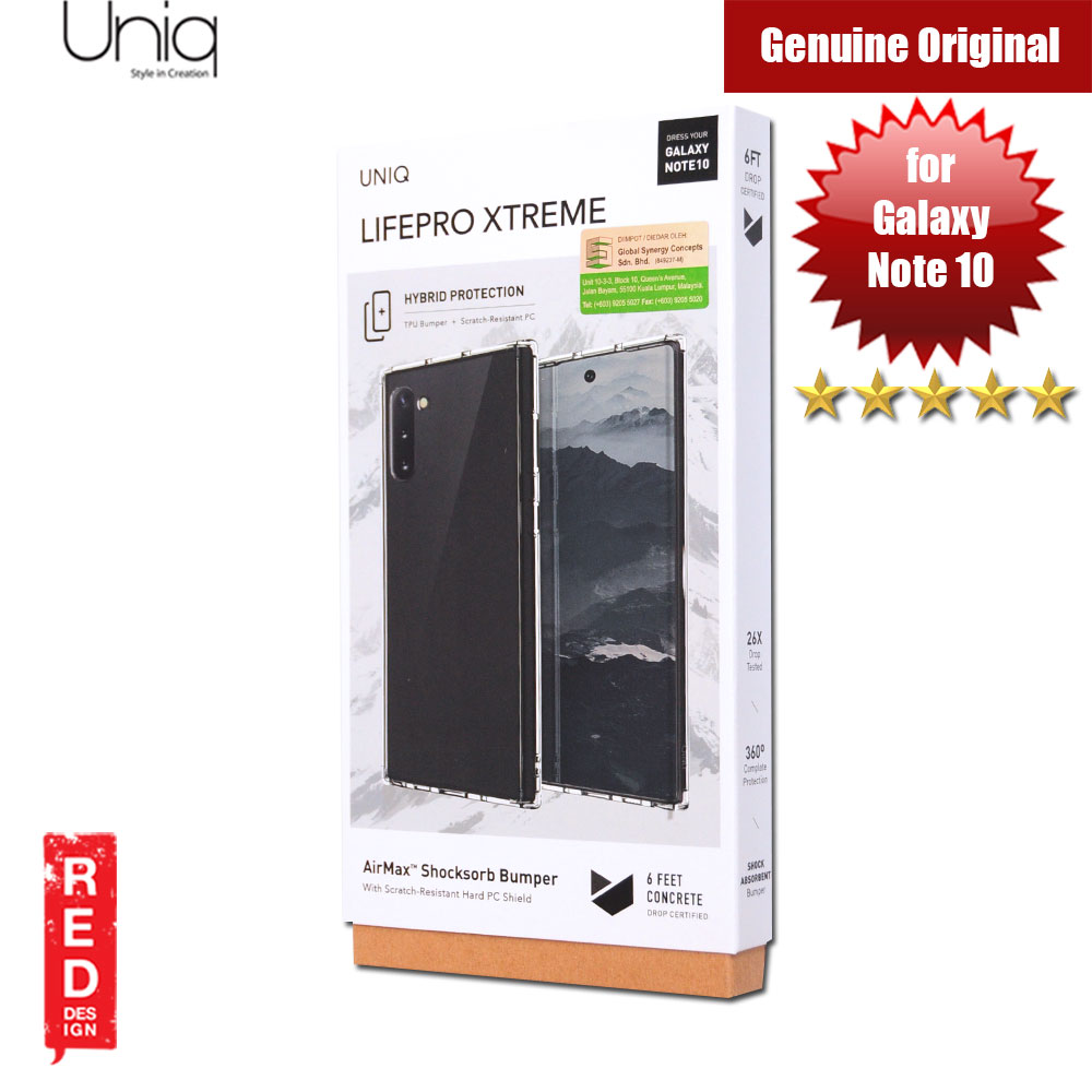 Uniq Lifepro Extreme Protection Case for Samsung Galaxy Note 10 (Clear)