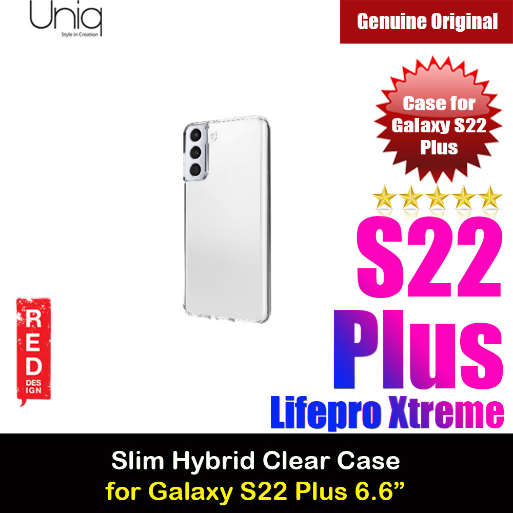 Uniq Lifepro Xtreme Series Drop Protection Case for Galaxy S22 Plus 5G 6.6 (Clear)