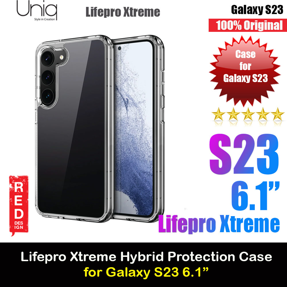 Uniq Lifepro Xtreme Series Drop Protection Case for Galaxy S23 6.1 (Clear)
