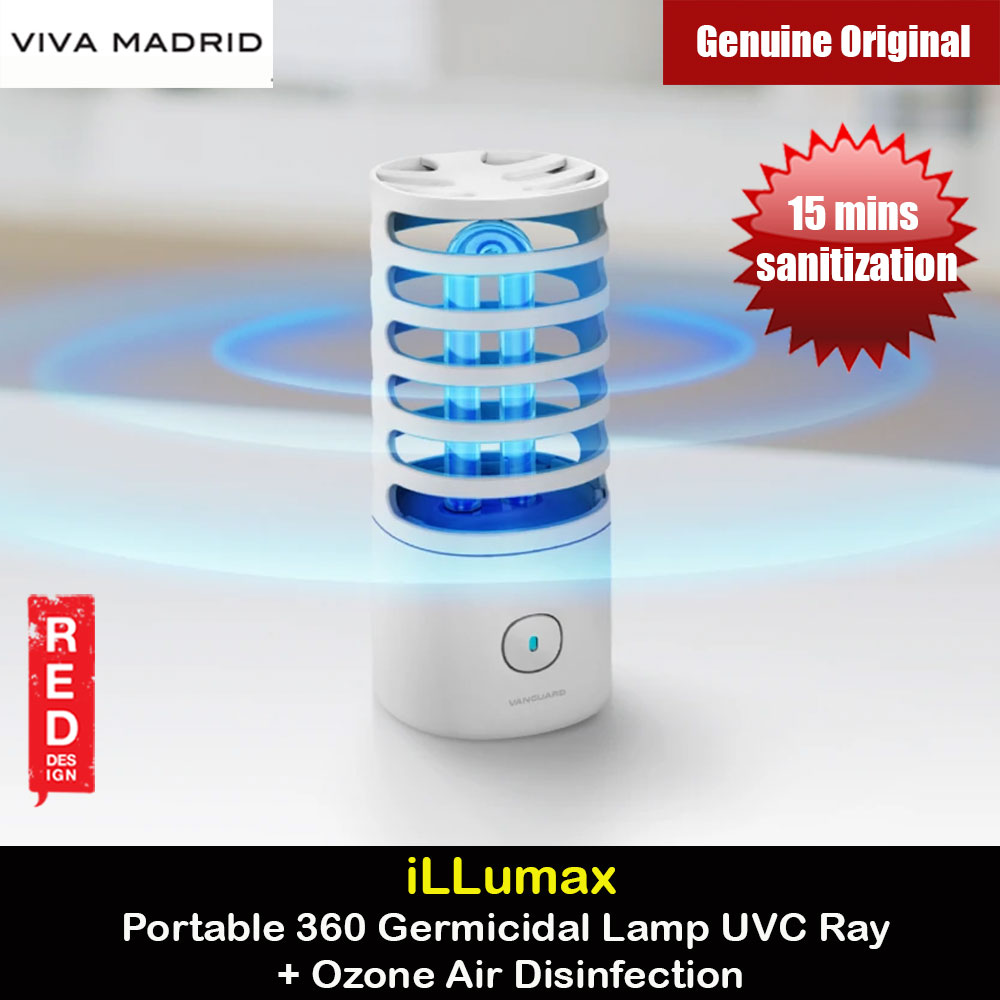 Viva Madrid iLLumax Portable 360 Germicidal Lamp UVC Ray Ozone Air Disinfection